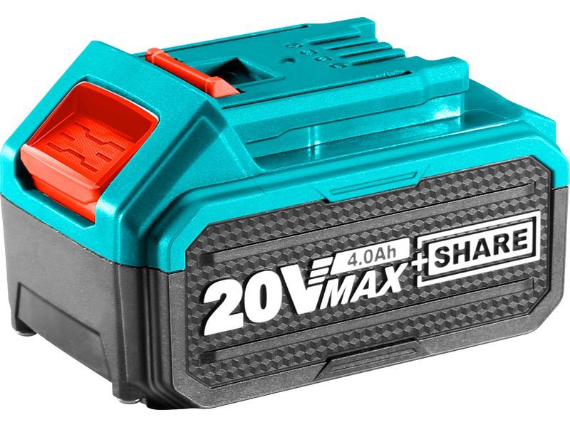 Total wiederaufladbarer Akku 20V, Li-Ion, 4000mAh Total wiederaufladbarer Akku 20V, Li-Ion, 4000mAh