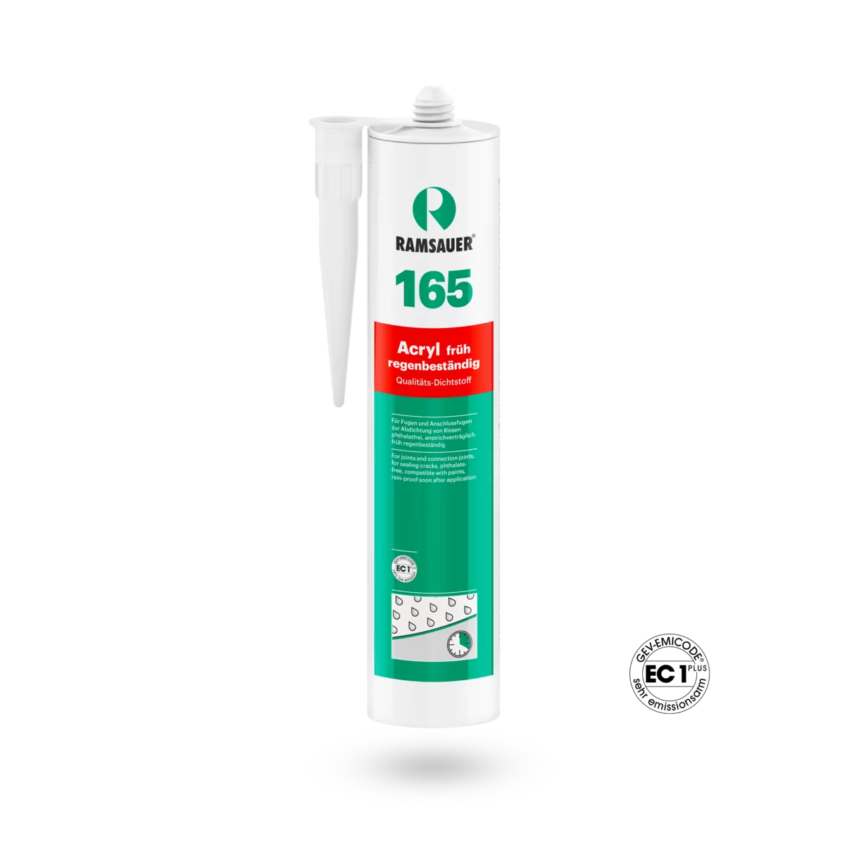 Ramsauer 165 Acryl Früh Regenbeständig, weiß Ramsauer 165 Acryl Früh Regenbeständig, weiß