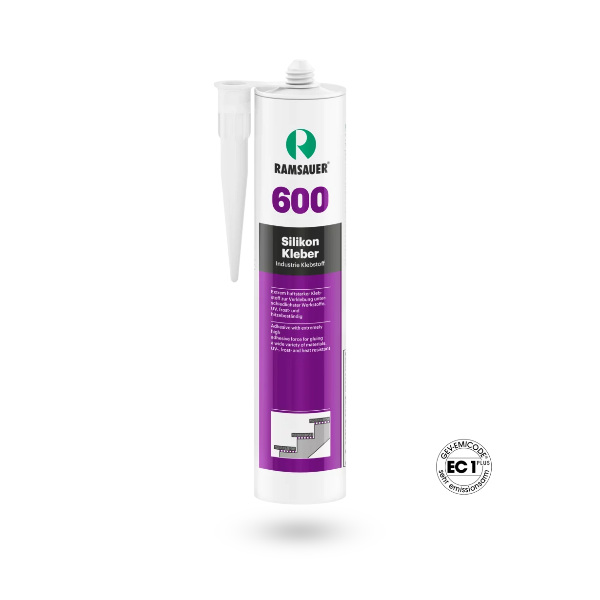 Ramsauer 600 Silikon Kleber 310 ml Ramsauer 600 Silikon Kleber 310 ml