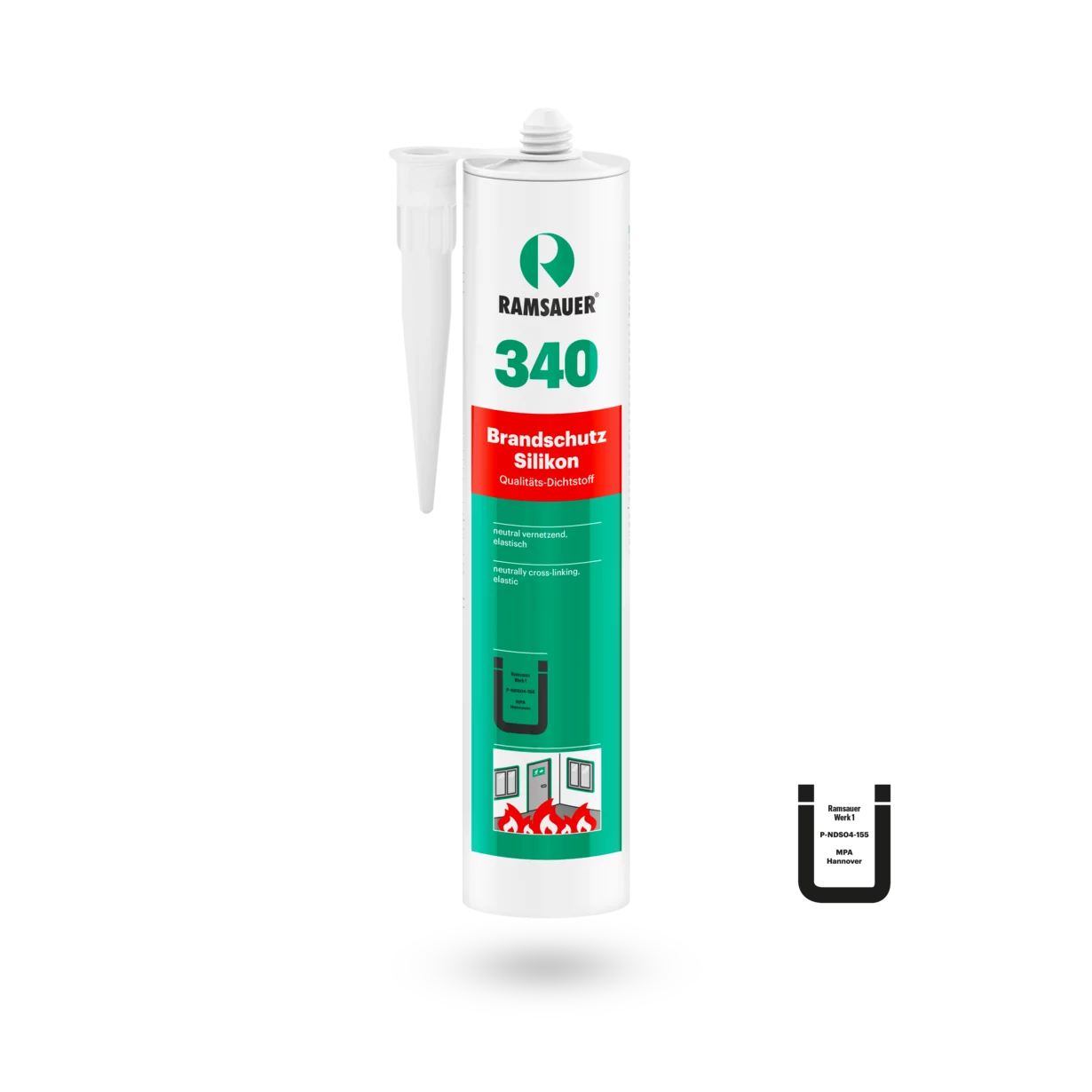 Ramsauer 340 Brandschutz Silikon, 310 ml Ramsauer 340 Brandschutz Silikon, 310 ml