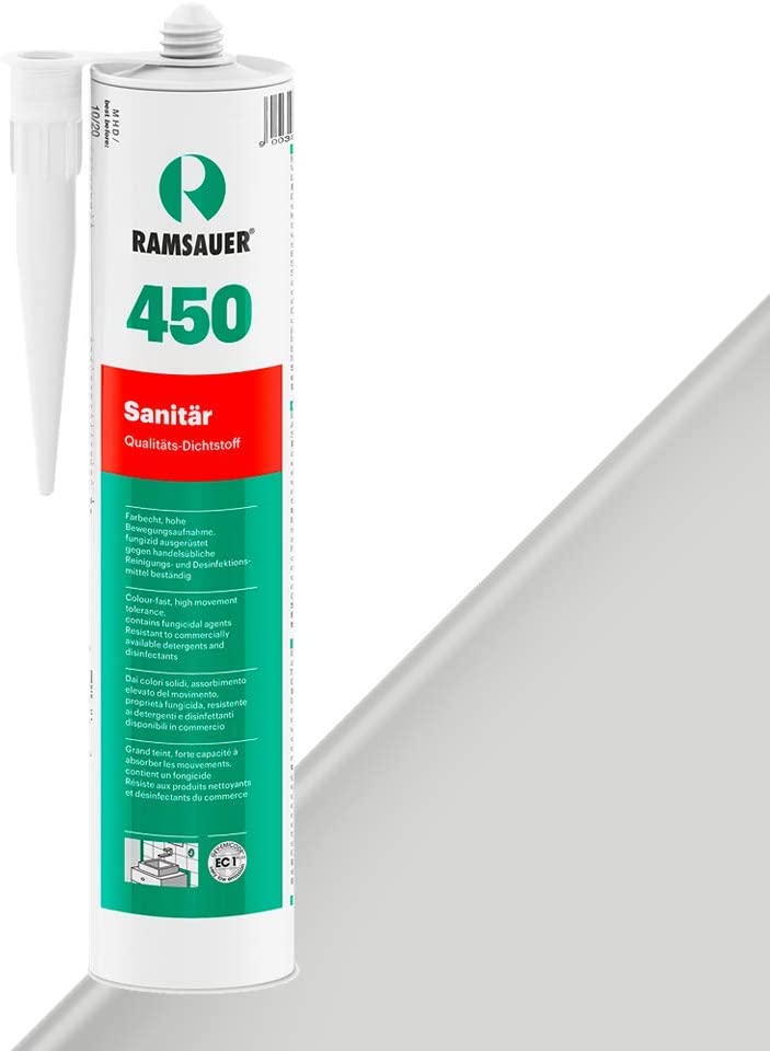 Ramsauer Sanitär 450, 310 ml, silbergrau Ramsauer Sanitär 450, 310 ml, silbergrau