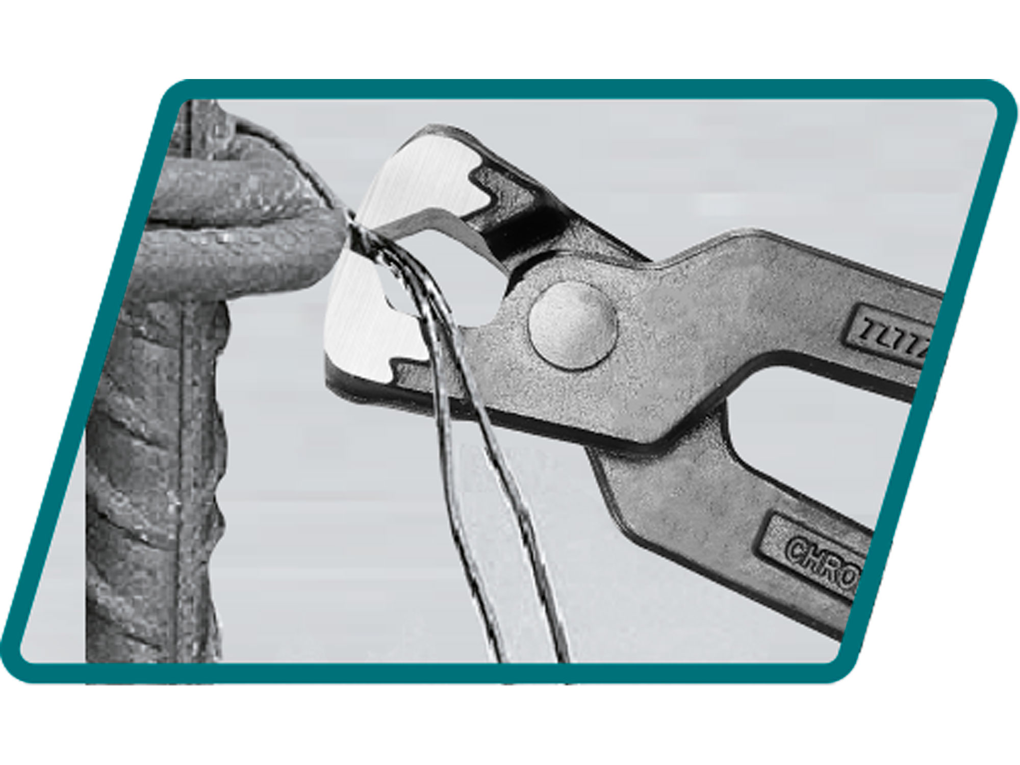 Total Crimpzange, mit Isolierung, Industrie, 228 mm, CrV