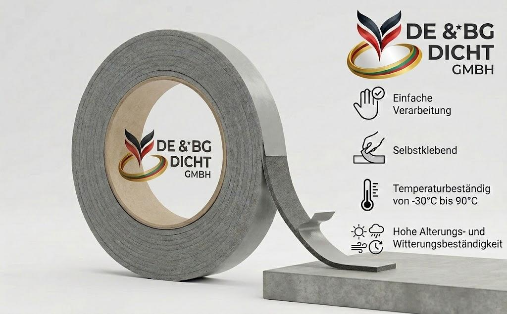 Fugendichtband 80/7-12 mm, grau, 4m
