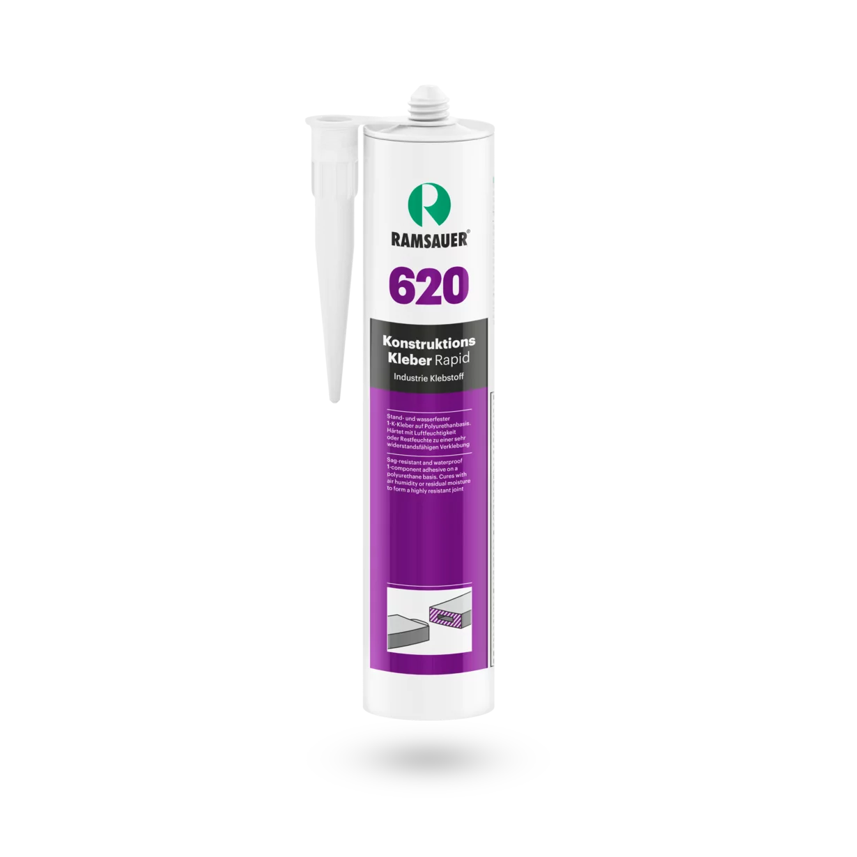 Ramsauer 620 Konstruktions Kleber Rapid, creme Ramsauer 620 Konstruktions Kleber Rapid, creme